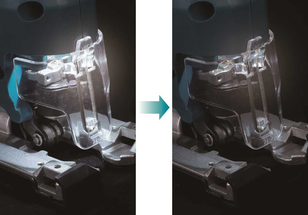 Makita DJV185Z Akumuliatorinis siaurapjūklis 18 V Li-ion, BL-motor, Cilindro formos rankena, Be akumuliatorių ir kroviklio!