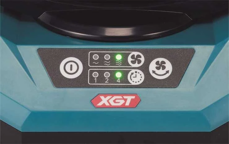 Akumuliatorinis ventiliatorius MAKITA CF002GZ 40V MAX XGT (Pažeista pakuotė)