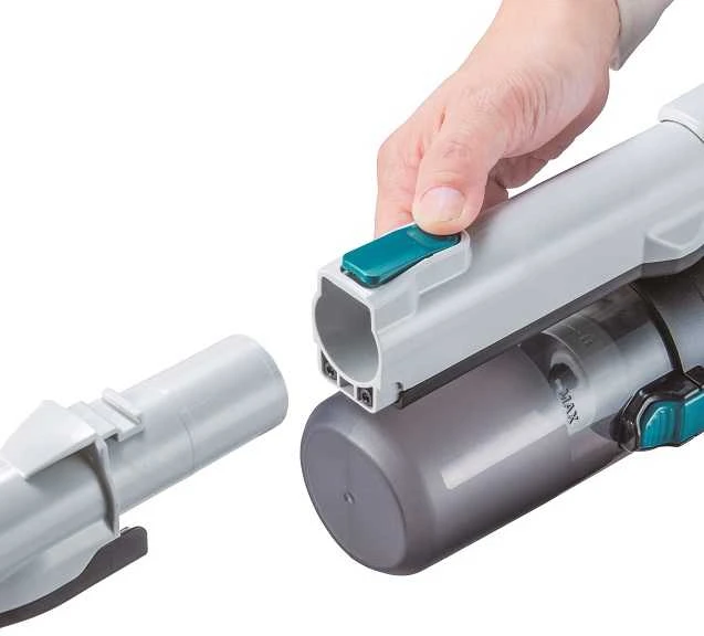 Makita CL004GZ Akumuliatorinis dulkių siurblys 40V XGT, Elektrinis besisukantis šepetys, 110W, cikloninis, Be akumuliatorių ir kroviklio! Balts