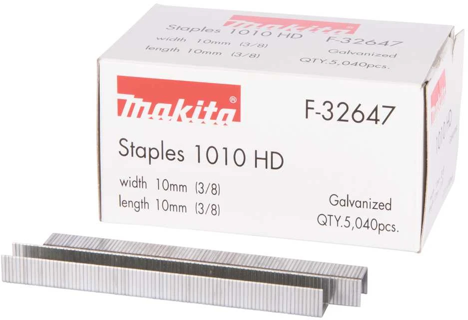 Makita Kabės 10x10mm, 5040vnt. F-32647