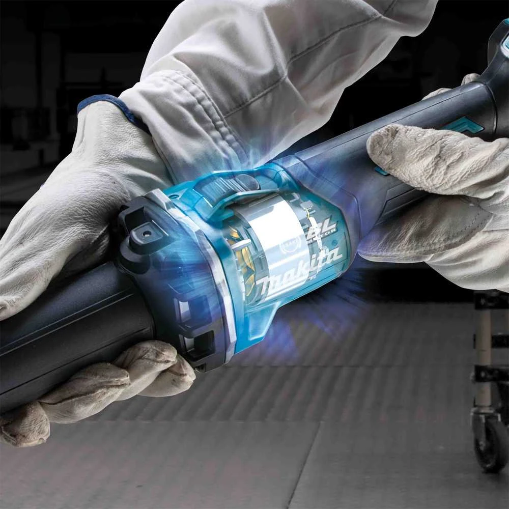 Makita GD002GZ Akumuliatorinis tiesinis šlifuoklis XGT, 40V, ø 6 mm 29 000 min-1, Svirtinis jungiklis, Be akumuliatorių ir kroviklio!