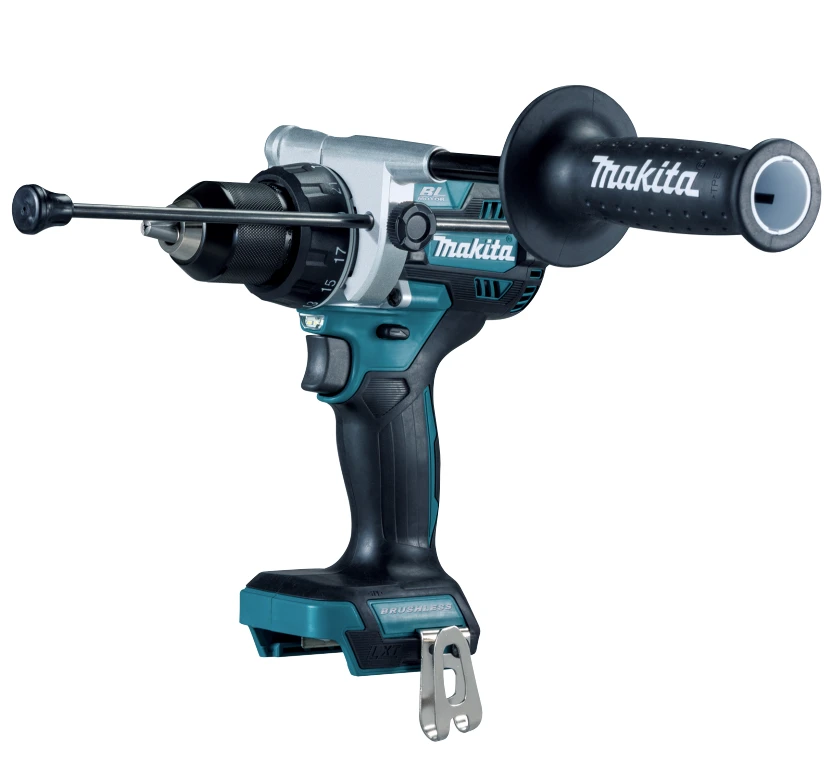 Makita DHP492Z Akumuliatorinis smūginis gręžtuvas 18V, BL-motor, Max 141 Nm, 130/65NM, Be akumuliatorių ir kroviklio!