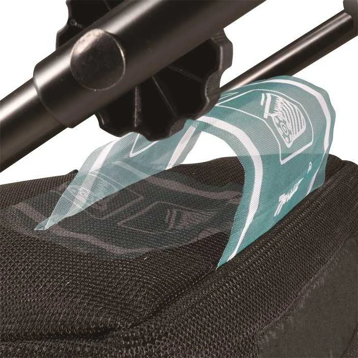 Makita DLM481Z akumuliatorinė vejapjovė 2x18V, 48cm, savaeigė, 4 viename (pjovimas/rinkimas/mulčiavimas/galinis išmetimas), 27,1kg, plastikinis korpusas, be akumuliatorinio ir krovinio