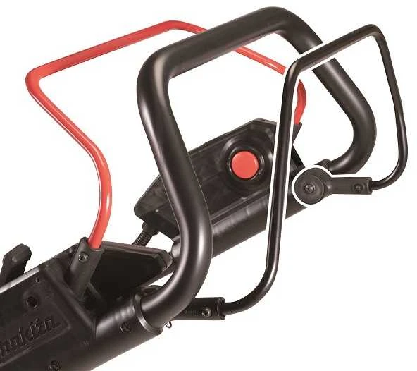 Makita DLM481Z akumuliatorinė vejapjovė 2x18V, 48cm, savaeigė, 4 viename (pjovimas/rinkimas/mulčiavimas/galinis išmetimas), 27,1kg, plastikinis korpusas, be akumuliatorinio ir krovinio