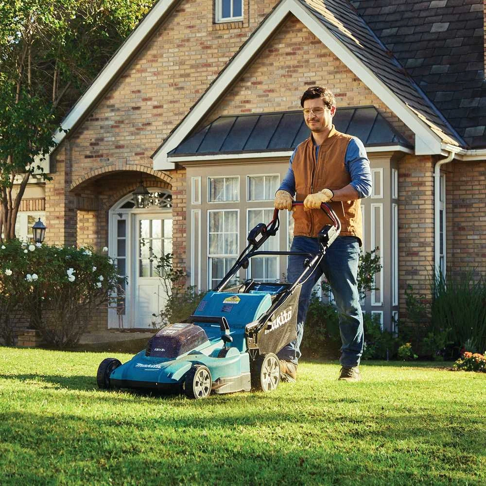 Makita Akumuliatorinė vejapjovė DLM539Z, 2X18V, 53cm, Savaeigė, 4in1, Be akumuliatorių ir kroviklio