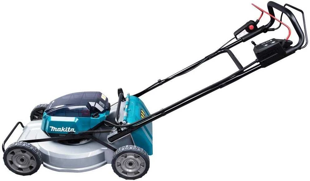 Akumuliatorinė savaeigė vejapjovė Makita DLM533ZX2; 2x18 V (be akumuliatoriaus ir pakrovėjo)