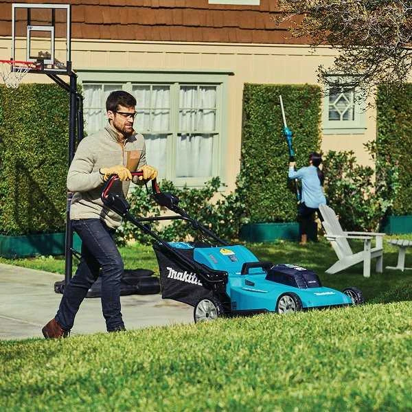Makita Akumuliatorinė vejapjovė DLM539Z, 2X18V, 53cm, Savaeigė, 4in1, Be akumuliatorių ir kroviklio