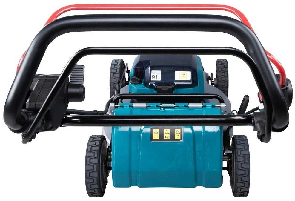 Akumuliatorinė savaeigė vejapjovė Makita DLM533ZX2; 2x18 V (be akumuliatoriaus ir pakrovėjo)