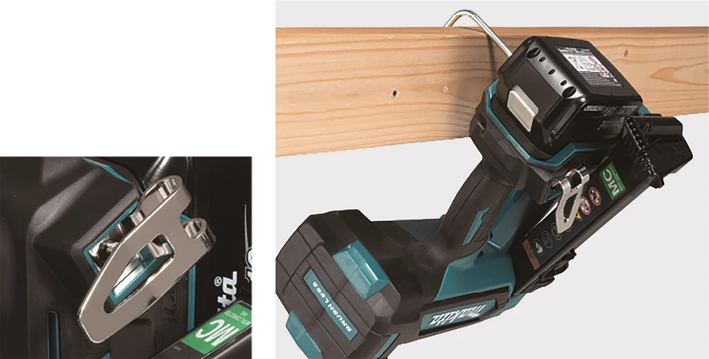 Akumuliatorinė vinių kalimo mašina apvaliagalvėms vinims 38-64mm, LXT, 18V, Makita [DBN640ZK]