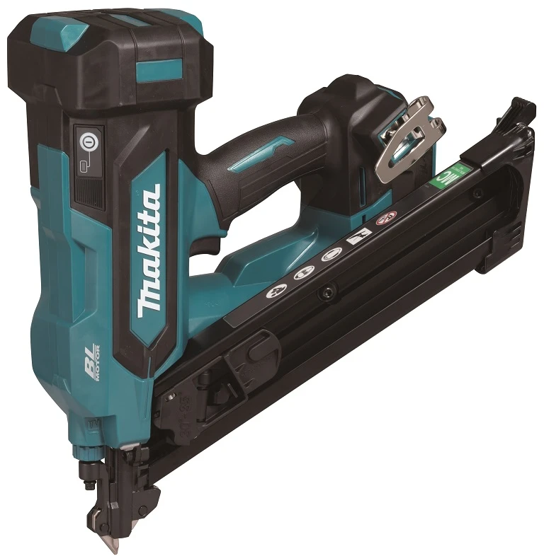 Akumuliatorinė vinių kalimo mašina apvaliagalvėms vinims 38-64mm, LXT, 18V, Makita [DBN640ZK]