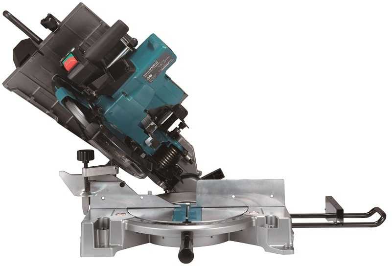 Akumuliatorinės kombinuotos pjovimo staklės MAKITA LH001GZ 40V Max XGT
