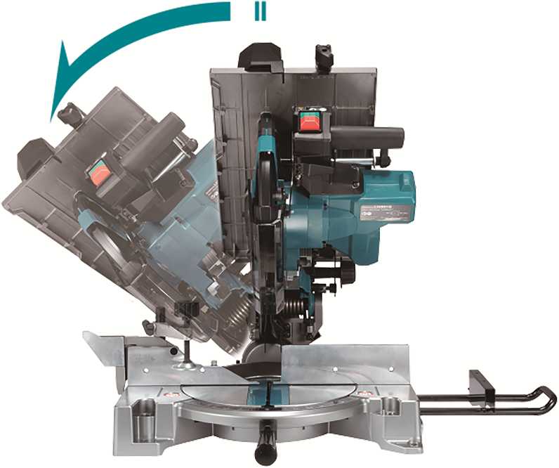 Akumuliatorinės kombinuotos pjovimo staklės MAKITA LH001GZ 40V Max XGT
