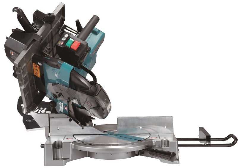 Akumuliatorinės kombinuotos pjovimo staklės MAKITA LH001GZ 40V Max XGT