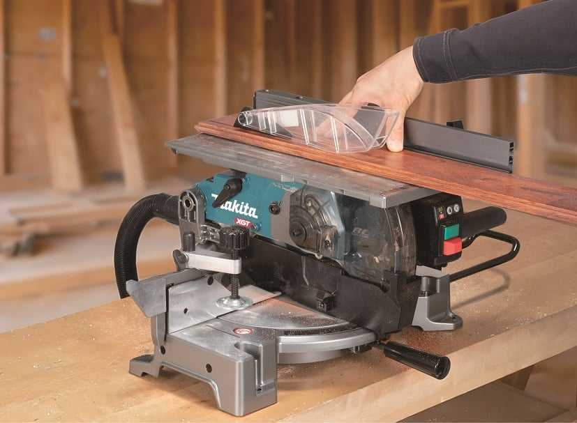 Akumuliatorinės kombinuotos pjovimo staklės MAKITA LH001GZ 40V Max XGT