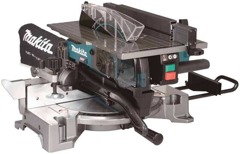 Akumuliatorinės kombinuotos pjovimo staklės MAKITA LH001GZ 40V Max XGT