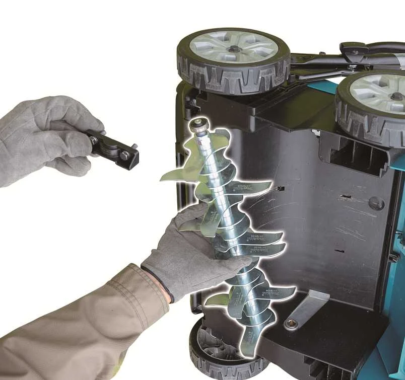 Makita UV001GZ akumuliatorinis skarifikatorius 40Vmax, XGT, BL variklis, plotis 38 cm, žolės surinktuvas 50 l