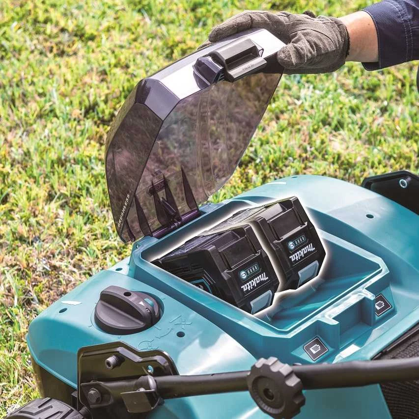 Makita UV001GZ akumuliatorinis skarifikatorius 40Vmax, XGT, BL variklis, plotis 38 cm, žolės surinktuvas 50 l