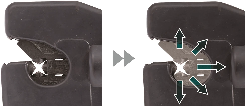 Makita DTC303ZK Akumuliatorinis LXT ® kontaktų užspaudimo presas 31mm, Be akumuliatorių ir kroviklio!