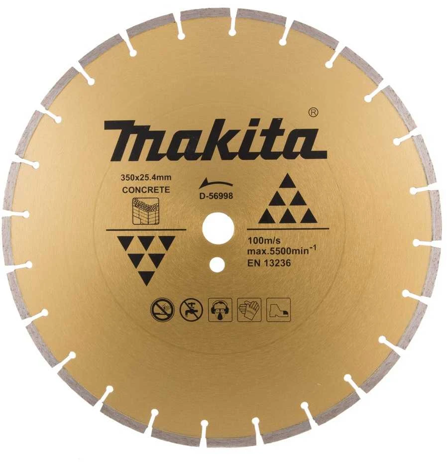Makita Deim. diskas betonui 350/25,4 mm Standart klasės D-56998