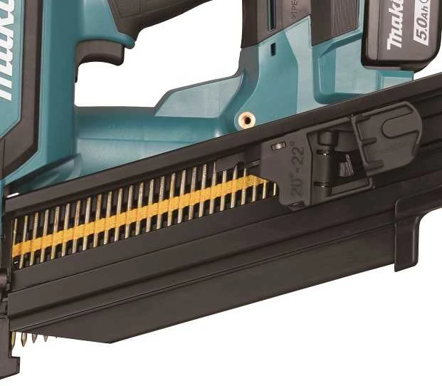 Akumuliatorinė viniakalė MAKITA 18V 21° 50-90mm