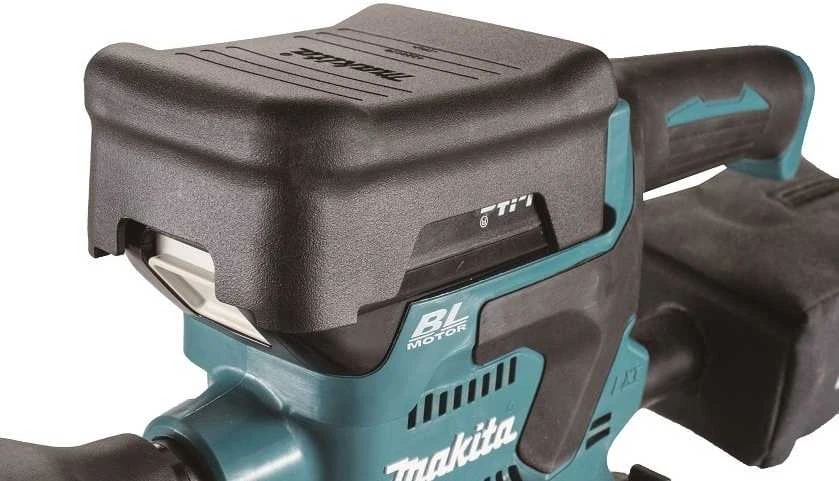 Makita DBO380Z Akumuliatorinis vibracinis šlifuoklis 18V, 93X185mm, Be akumuliatorių ir kroviklio!