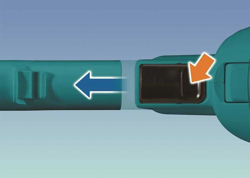 Makita DCL282FZ Akumuliatorinis dulkių siurblys 18 V Li-ion, BL-motor, Be akumuliatorių ir kroviklio!