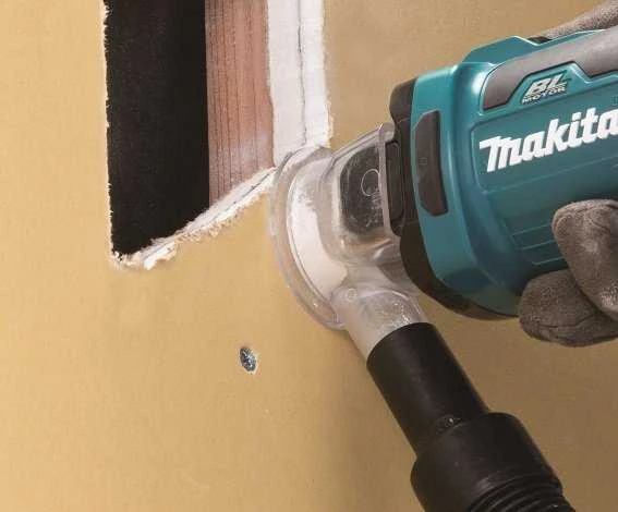 Makita DCO181Z Akumuliatorinis freza gipso kartonui, 18V Li-ion, BL-motor, Be akumuliatorių ir kroviklio