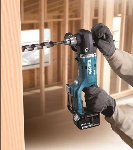 Makita DDA450ZK Akumuliatorinis kampinis gręžtuvas 18 V, 70/26Nm, 0-1400 min-1, Be akumuliatorių ir kroviklio!