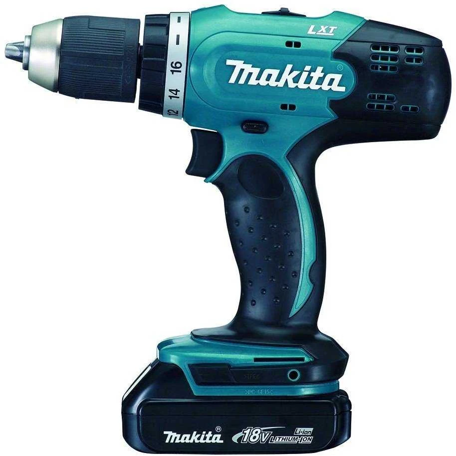Makita DDF453 18V akumuliatorinis suktuvas-gręžtuvas