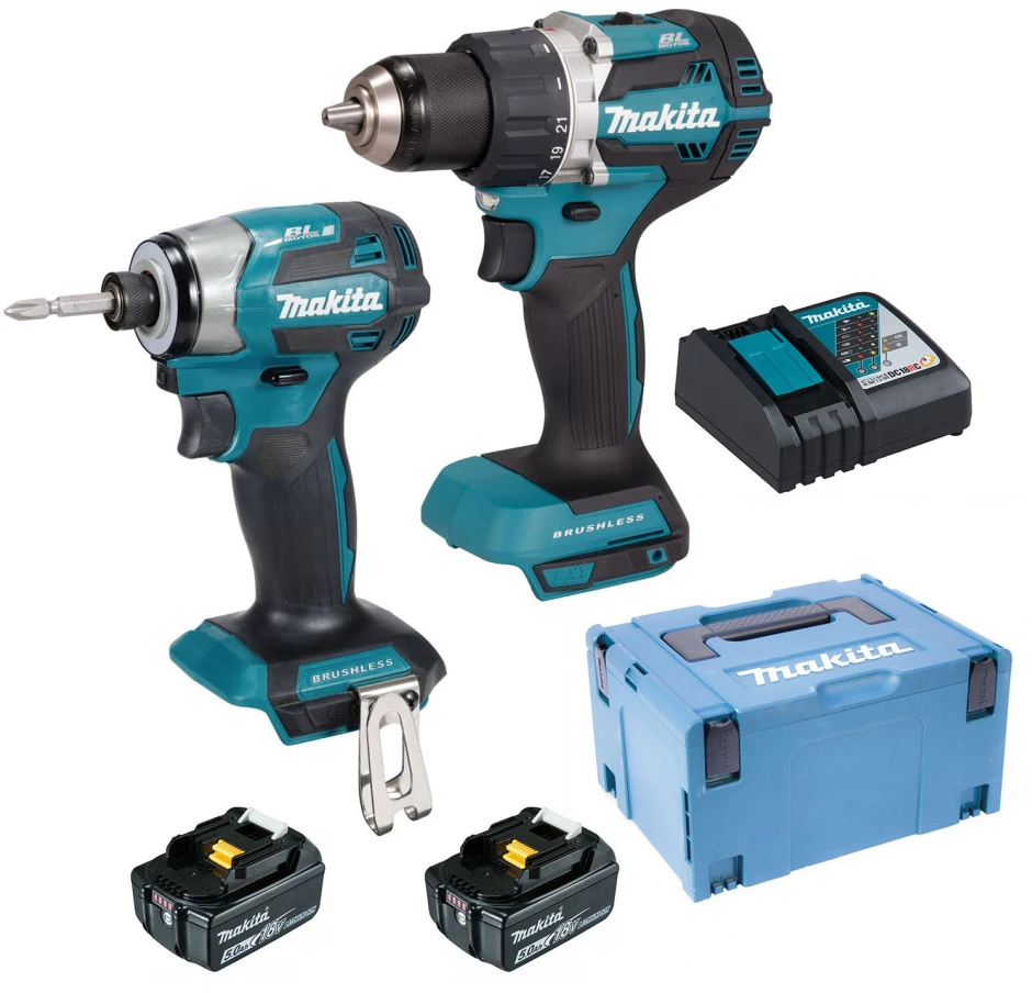 Akumuliatorinių įrankių rinkinys MAKITA DLX2574TJ