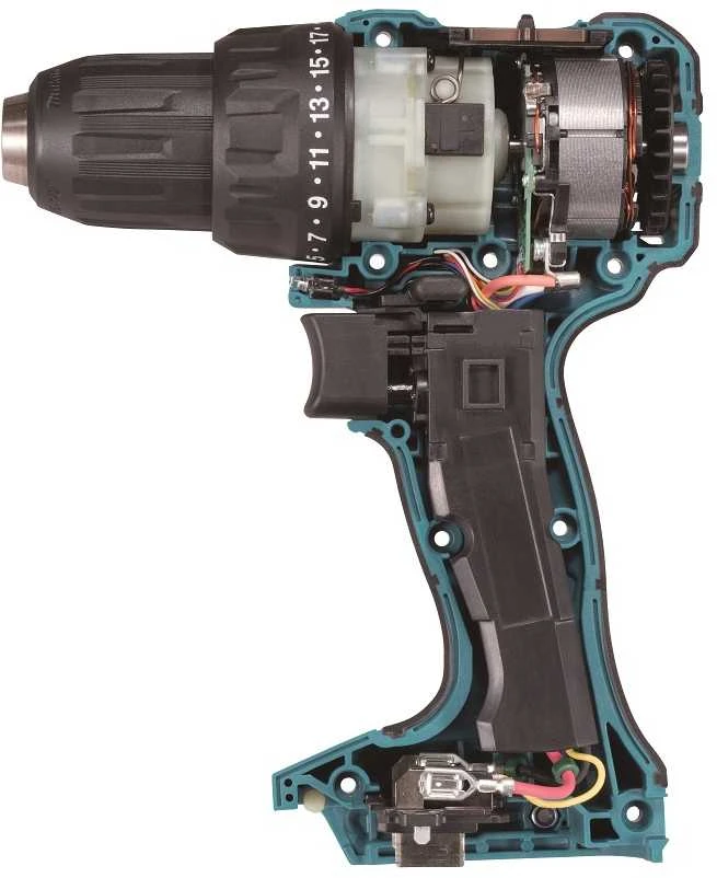 Makita DDF490Z Akumuliatorinis gręžtuvas 18V, BL, 13mm, 65 Nm, Be akumuliatorių ir kroviklio!