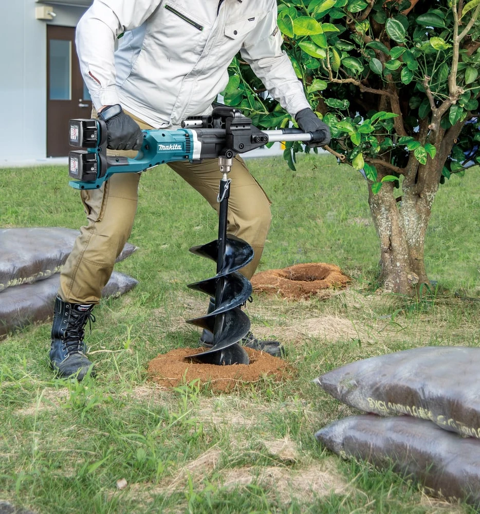 Makita DDG460ZX7 Cordless Earthe Auger 2X18V Li-ion, BL-motor, 2-speeds, max-200 mm, be akumuliatoriaus ir kroviklio