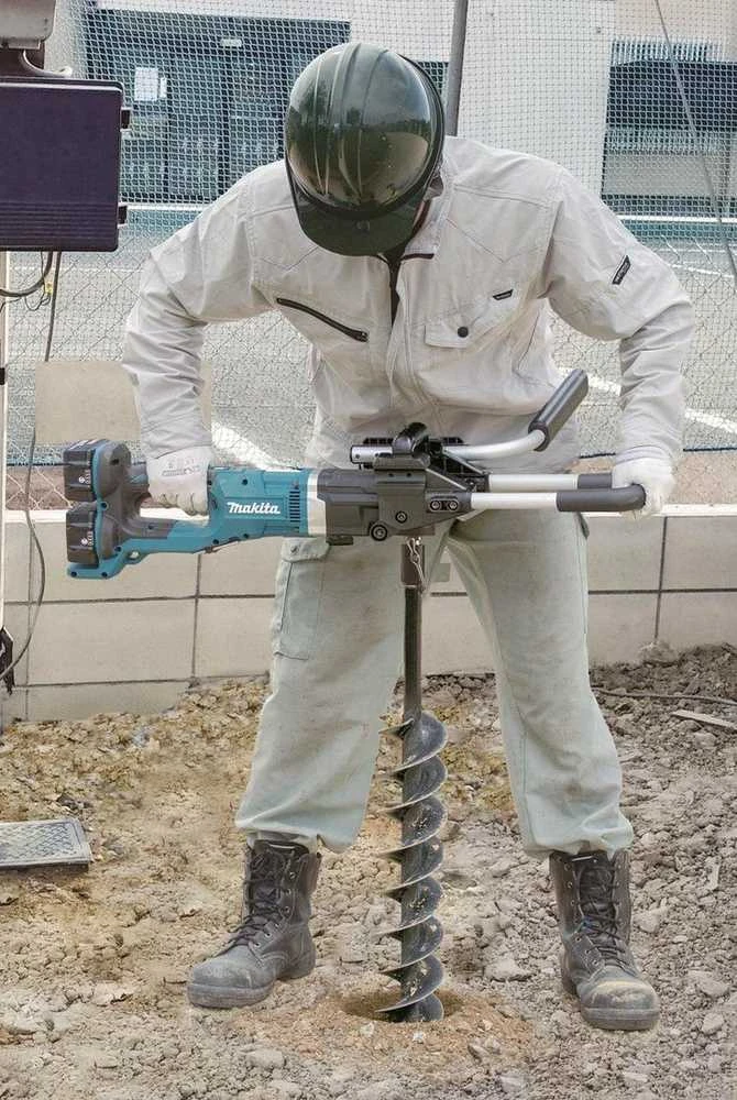 Makita DDG461Z akumuliatorinis įžeminimo grąžtas 2X18V ličio jonų, BL variklis, 2 greičiai, maks. 200 mm, tiesiogiai pritvirtintas grąžto antgalis, be akumuliatoriaus ir krovikli