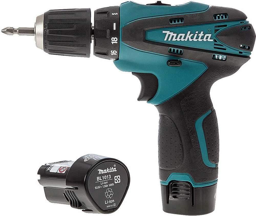 Makita Akumuliatorinis gręžtuvas DF330DWE 10,8V Li-ion
