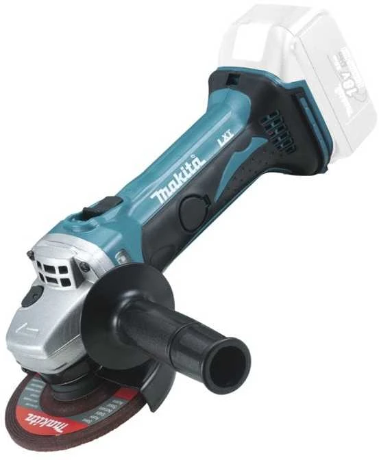 Makita akumuliatorinis kampinis šlifuoklis DGA452Z, 18V, 115 mm, be akumuliatoriaus ir kroviklio