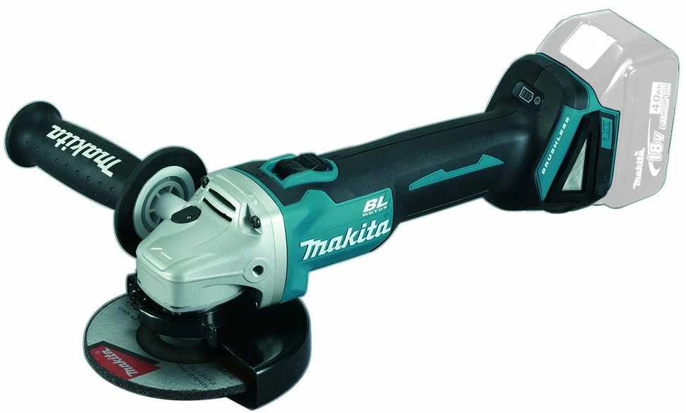 Makita Akumuliatorinis kampinis šlifuoklis DGA506Z 18V, 125mm (Be akum. ir kroviklio)