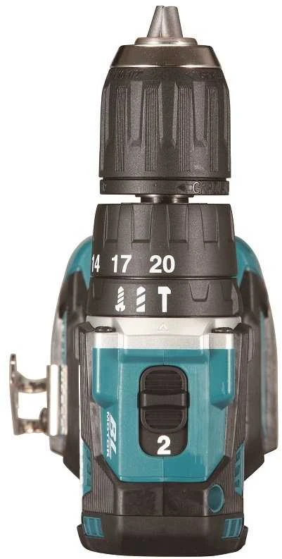 Makita DHP487Z Akumuliatorinis smūginis gręžtuvas 18V, 40/23NM, BL-motor, Be akumuliatorių ir kroviklio!