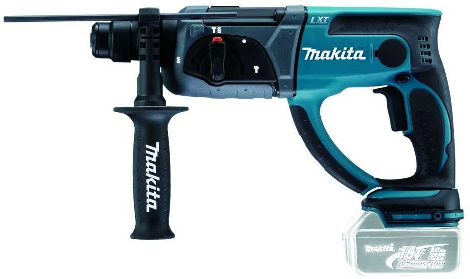 Makita DHR202Z Akumuliatorinis perforatorius, 18 V, SDS+, LED, Be akumuliatorių ir kroviklio!