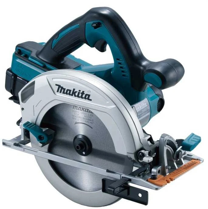 Makita 190mm diskinis pjūklas, vaizdas iš priekio