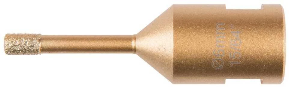 Makita Deimantinis grąžtas sulituotas vakuuminiu būdu (M14), granitui, marmurui, plytelėms 6MM. D-79918