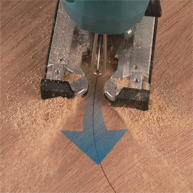 Makita DJV184Z Akumuliatorinis siaurapjūklis 18 V Li-ion, BL-motor, Be akumuliatorių ir kroviklio!