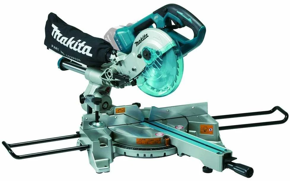 Makita DLS714NZ Akumuliatorinės pjovimo staklės 2x18 V, 190 mm, 52x300, Be akumuliatorių ir kroviklio!
