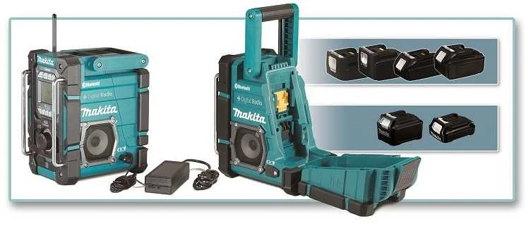 Makita Radijas CXT® / LXT® DMR301 12Vmax – 18V • DAB/DAB+