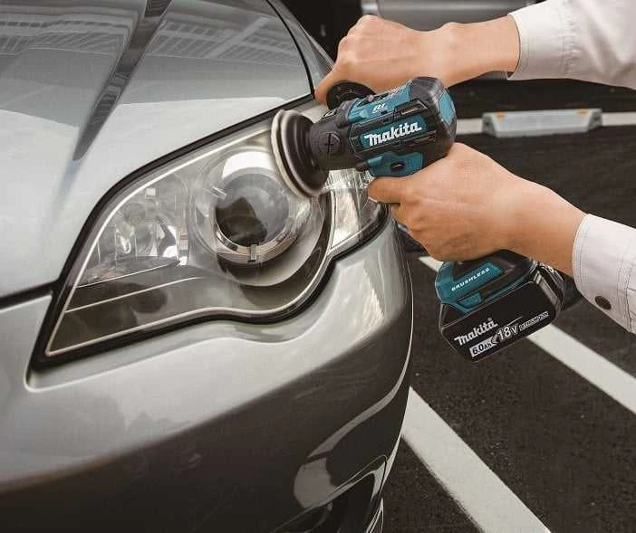 Makita DPV300Z Akumulatorinis poliruoklis 18V Li-ion, 75MM, BL motors, Be akumuliatorių ir kroviklio!!!!