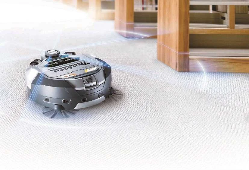 Makita DRC300Z Akumuliatorinis Robotų dulkių siurblys 2x18 V Li-ion, Be akumuliatorių ir kroviklio!