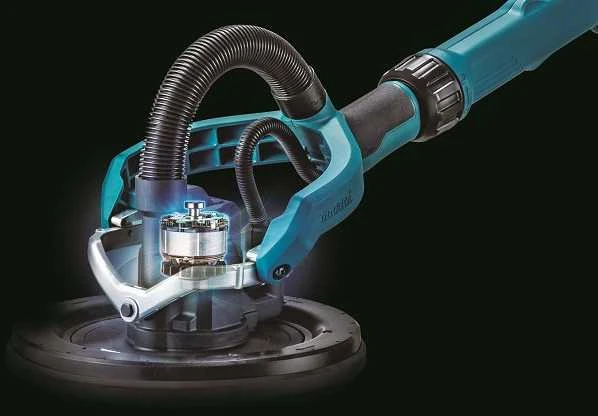 Makita DSL801ZU Akumuliatornis glaisto šlifuoklis 18V, BL-motor, AWS, 225mm, be akumuliatorių ir kroviklio!