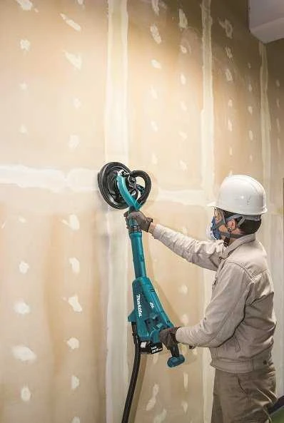 Makita DSL801ZU Akumuliatornis glaisto šlifuoklis 18V, BL-motor, AWS, 225mm, be akumuliatorių ir kroviklio!