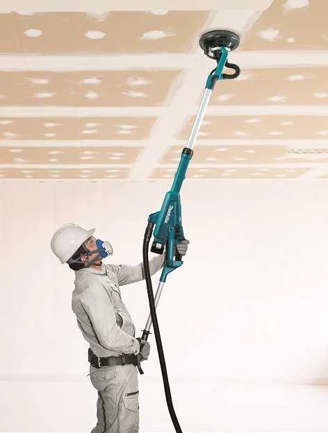 Makita DSL801ZU Akumuliatornis glaisto šlifuoklis 18V, BL-motor, AWS, 225mm, be akumuliatorių ir kroviklio!