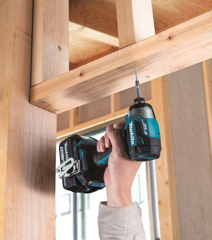 Makita DTD173Z Akumuliatorinis smūginis suktuvas, 18 V,Li-ion, 180 Nm, LED, Neturintis šepetėlių variklis, XPT, Be akumuliatorių ir kroviklio!