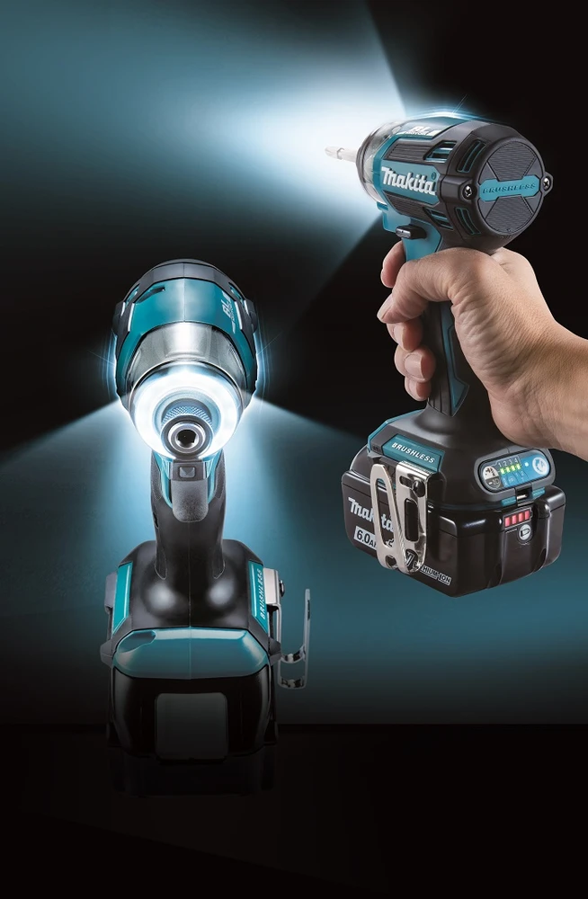 Makita DTD173Z Akumuliatorinis smūginis suktuvas, 18 V,Li-ion, 180 Nm, LED, Neturintis šepetėlių variklis, XPT, Be akumuliatorių ir kroviklio!